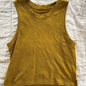 Lululemon Mustard Tank